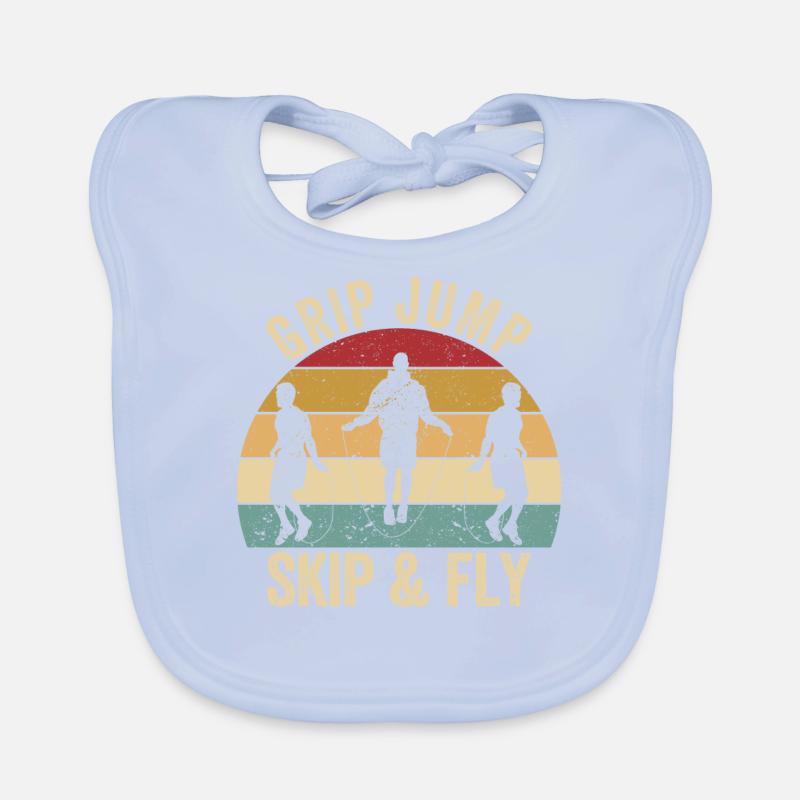 Lustiges Springseil Springseil Griff springen spri Baby Bio-Lätzchen