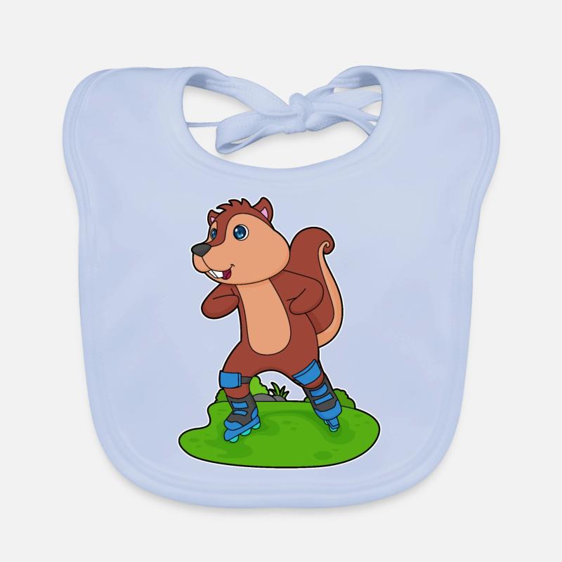 Patins à roues alignées Squirrel Bavoir bio Bébé