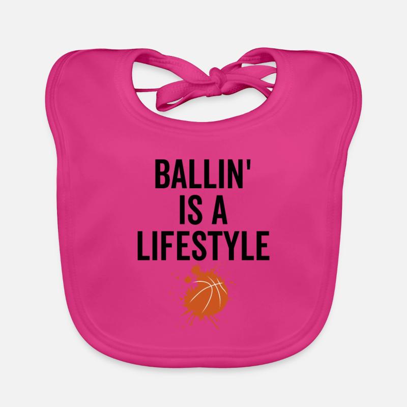 Ballin ist ein Lebensstil Baby Bio-Lätzchen