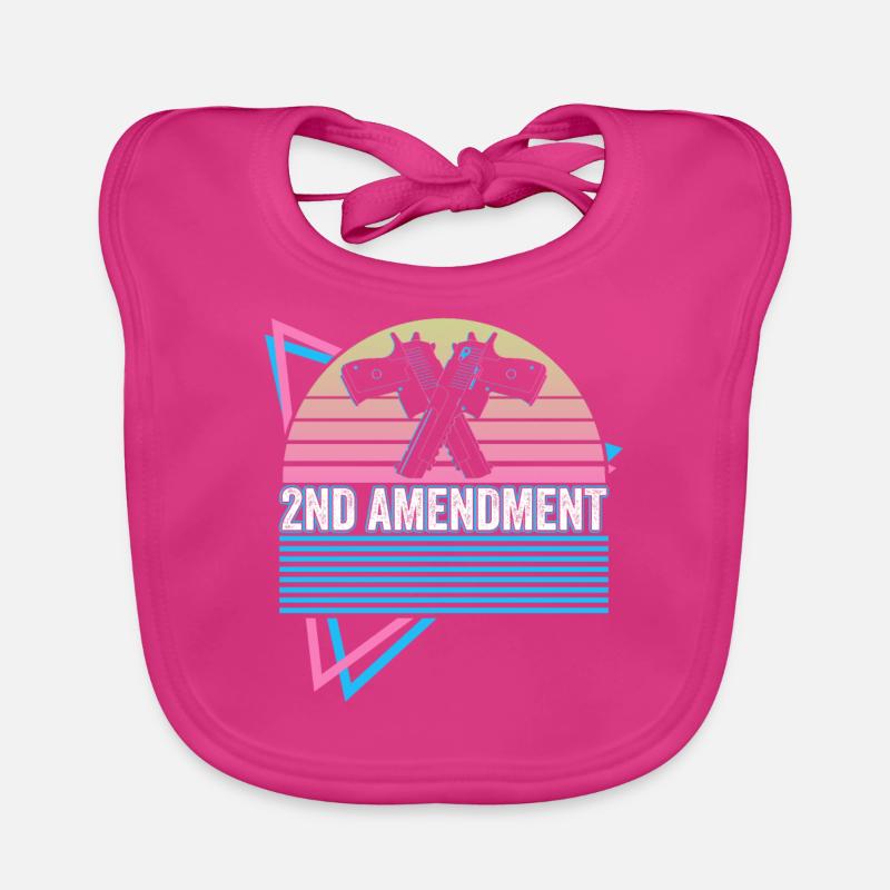 2. Retro Amendment to the Constitution Organic Baby Bibs