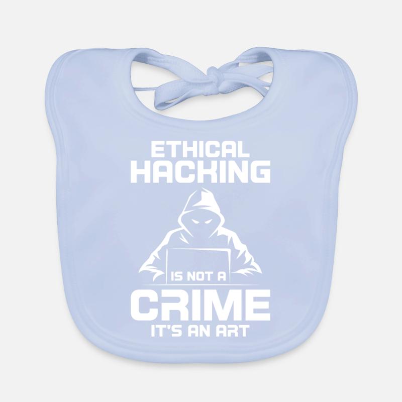 Cybersecurity Computersicherheit Cybersecurity Baby Bio-Lätzchen