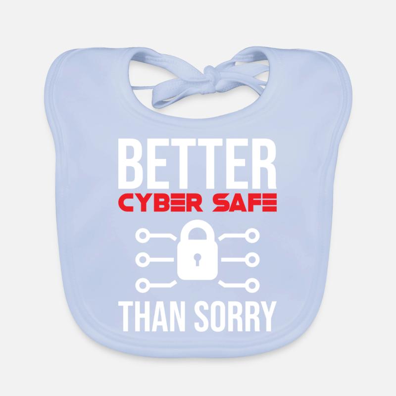 Cybersecurity Computer Security Cybersecurity Organic Baby Bibs
