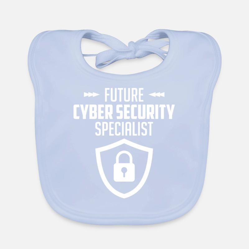 Cybersecurity Computersicherheit Cybersecurity Baby Bio-Lätzchen