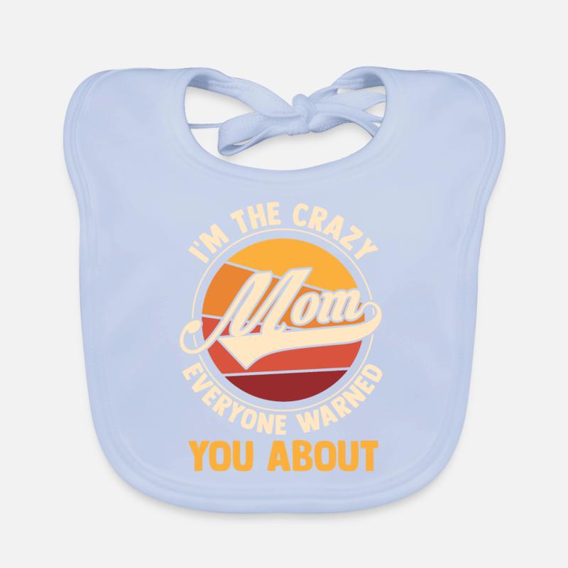 Mama Retro Mutter Geschenk Baby Bio-Lätzchen
