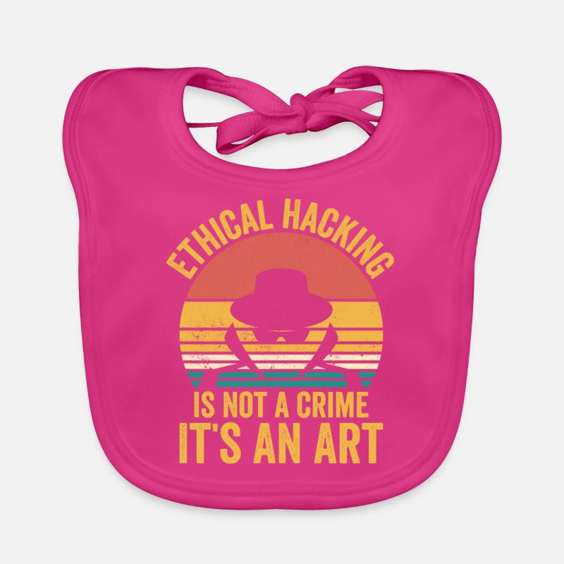 Cybersecurity Computersicherheit Cybersecurity Baby Bio-Lätzchen