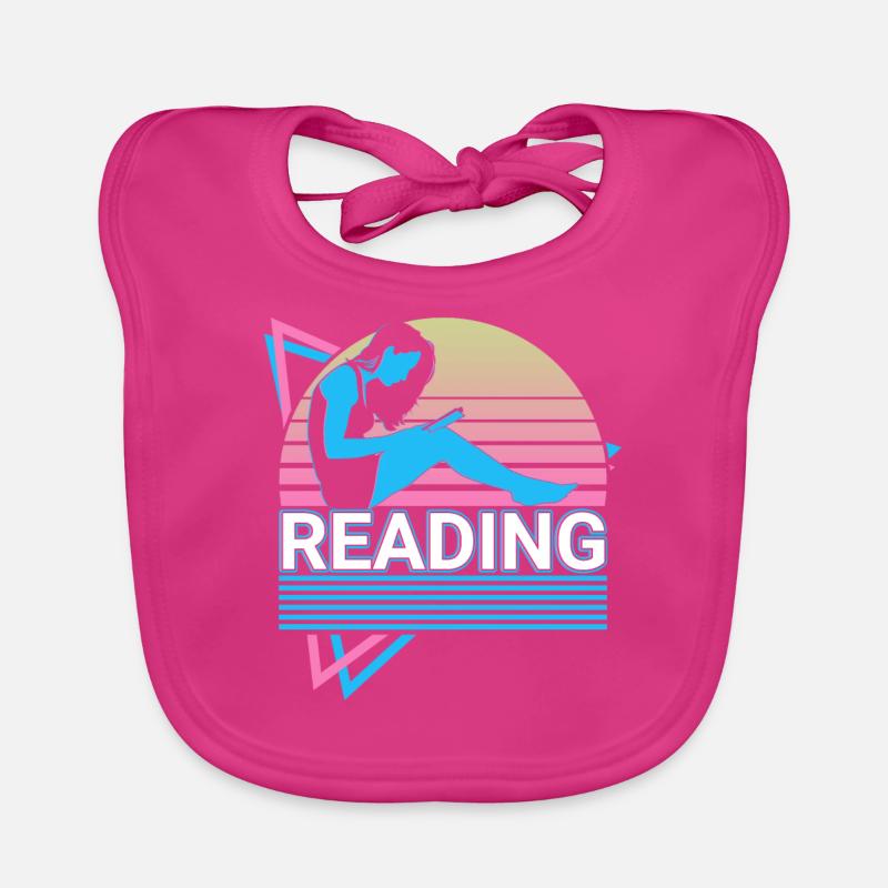 Retro reader Organic Baby Bibs