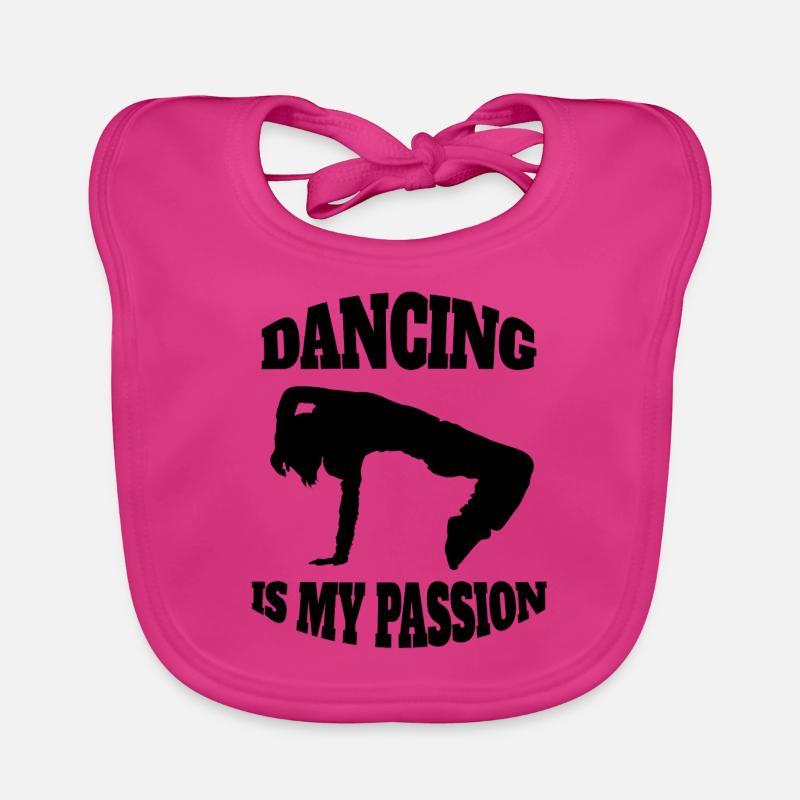 Breakdance Dance Sport Gift Dancing Dancers Bavoir bio Bébé