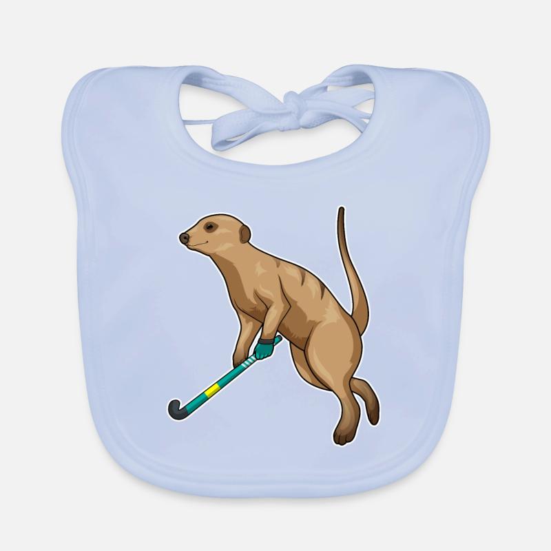 Bâton de hockey suricate Bavoir bio Bébé