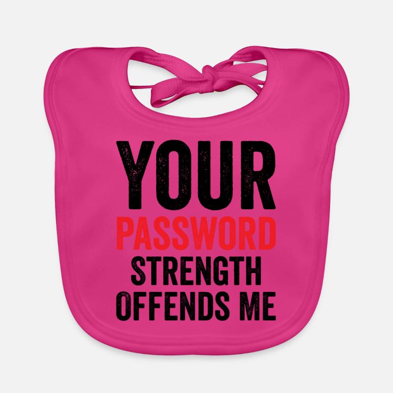 Cybersecurity Computersicherheit Cybersecurity Baby Bio-Lätzchen