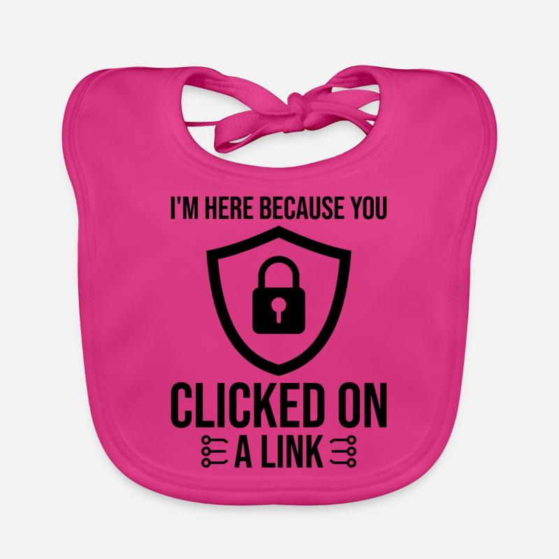 Cybersecurity Computersicherheit Cybersecurity Baby Bio-Lätzchen