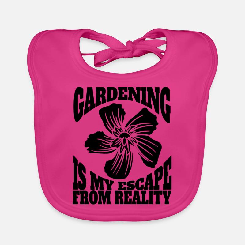 Hobbygärtner Garten Gärtner Obstgarten Geschenk Baby Bio-Lätzchen