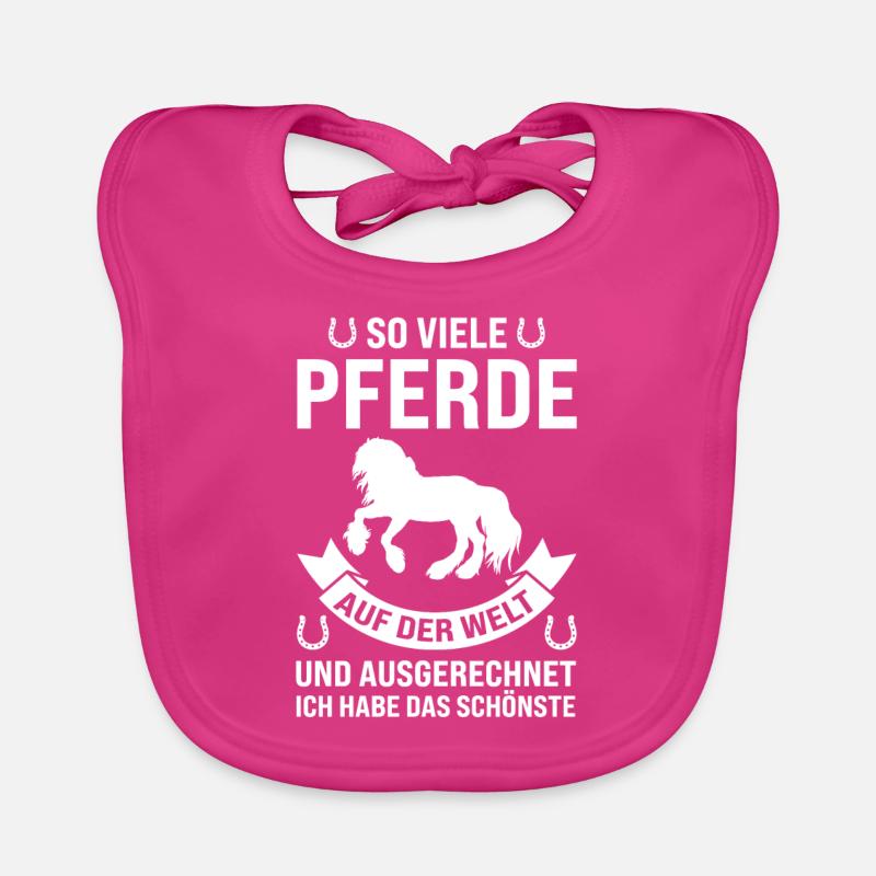 Pferd Tinker Tinker Pferd Geschenk Baby Bio-Lätzchen