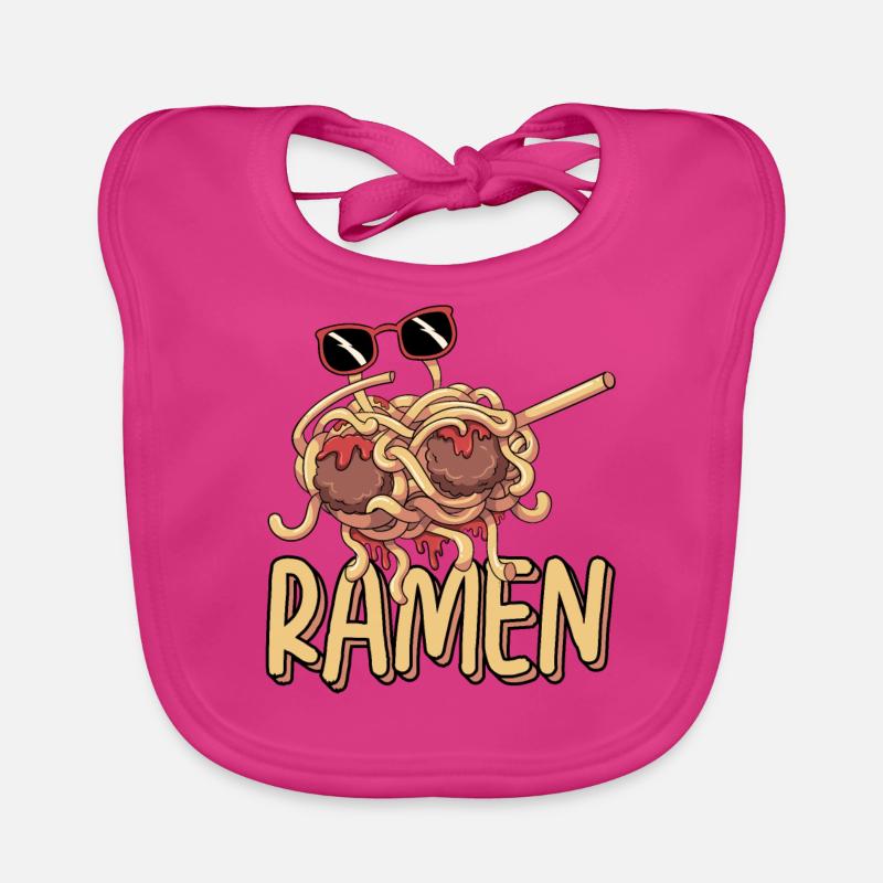 Dabbing Flying Spaghetti Monsters Pastafarian Bavoir bio Bébé