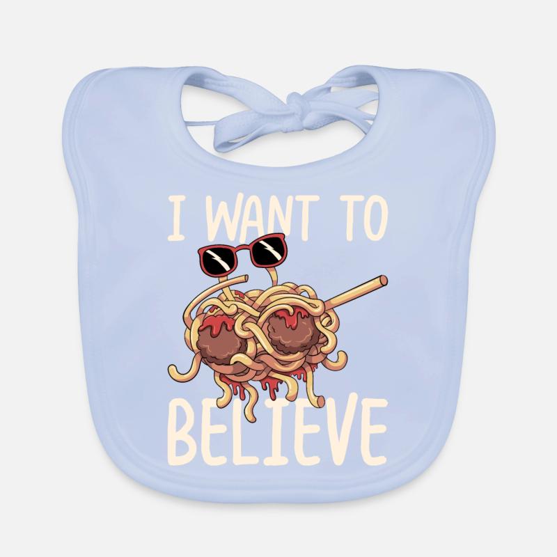 Dab Flying Spaghetti Monster Bavoir bio Bébé