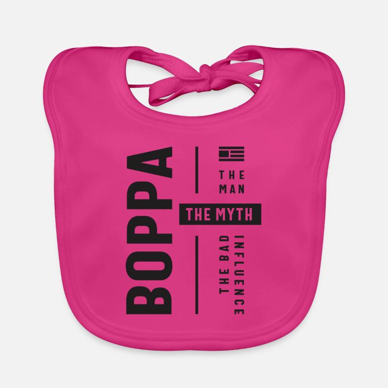 Boppa Der Mann Der Mythos Der schlechte Einfluss Baby Bio-Lätzchen