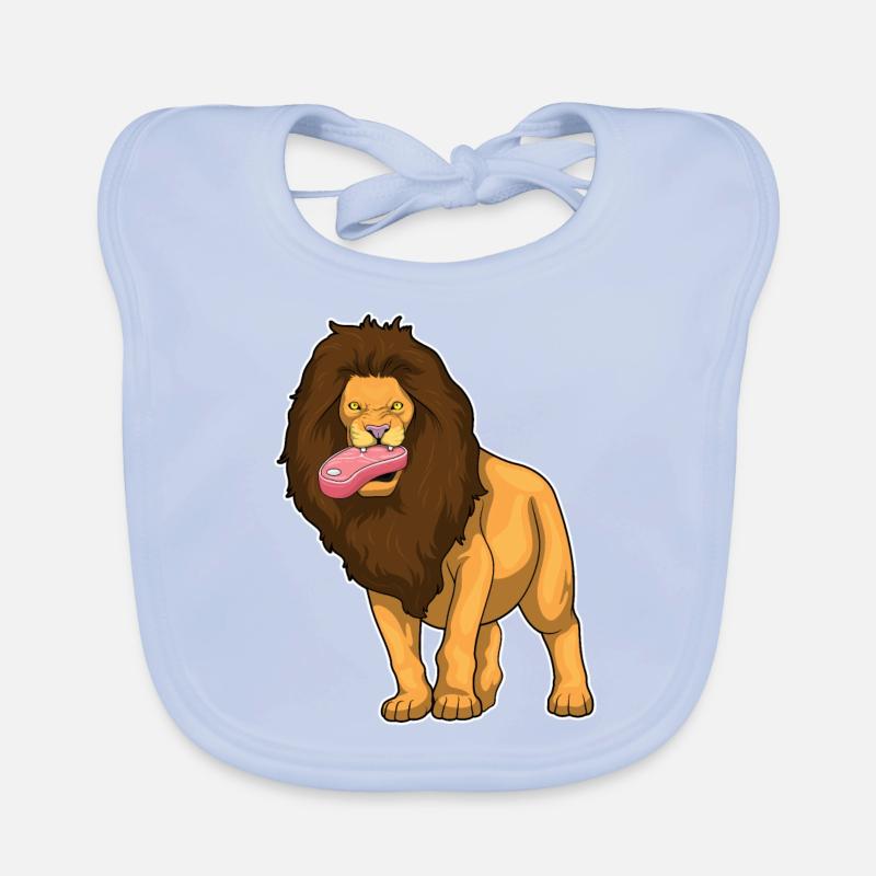 Löwe Fleisch Baby Bio-Lätzchen