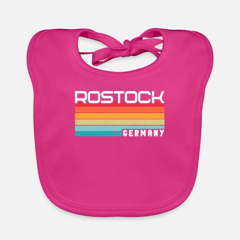 Rostockerin Rostocker Rostock Bavoir bio Bébé