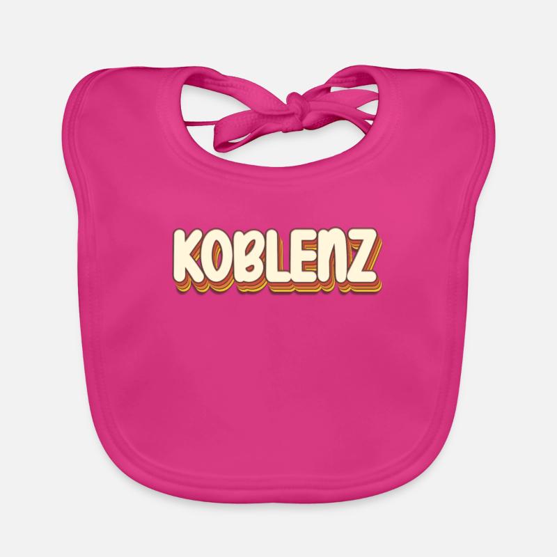 Coblenzerin Coblence Coblence Bavoir bio Bébé