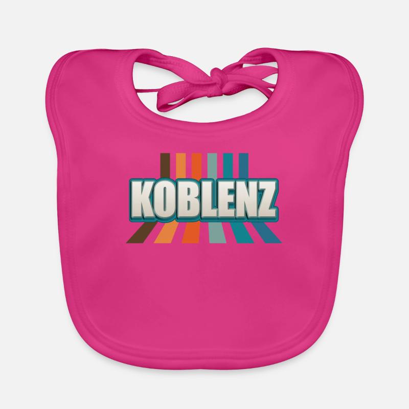 Coblenzerin Coblence Coblence Bavoir bio Bébé