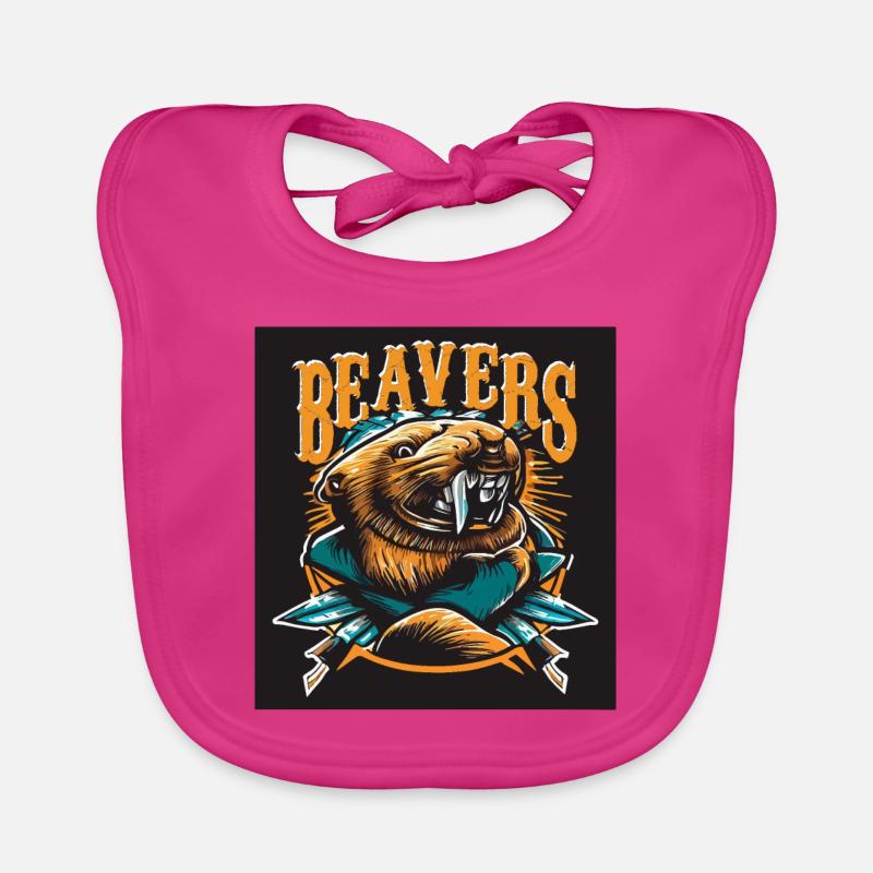 CASTORS Bavoir bio Bébé