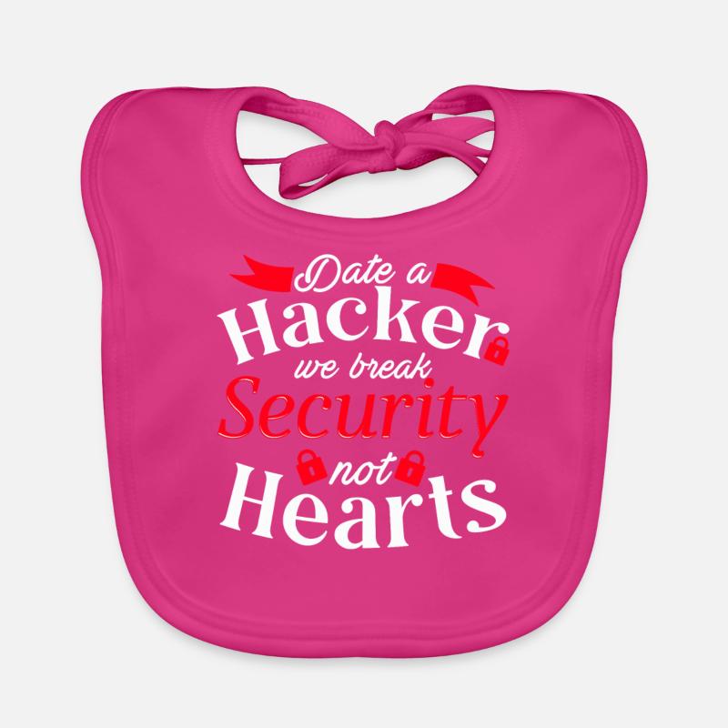 Cybersecurity, Hacking, IT Organic Baby Bibs