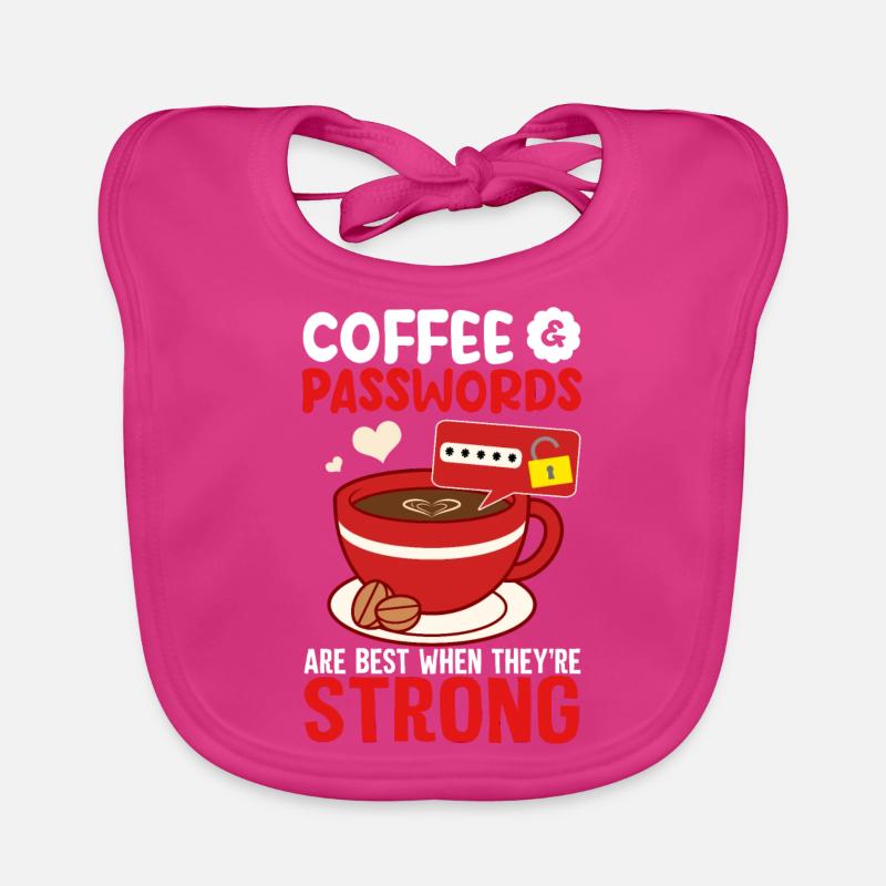 Cybersecurity, Hacking, IT Organic Baby Bibs