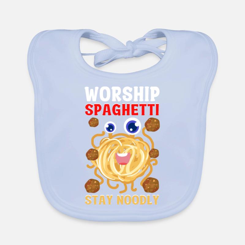 The Flying Spaghetti Monster Organic Baby Bibs