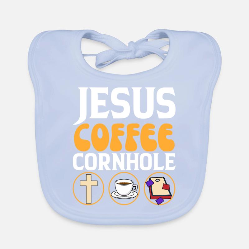 Corn Hole Organic Baby Bibs