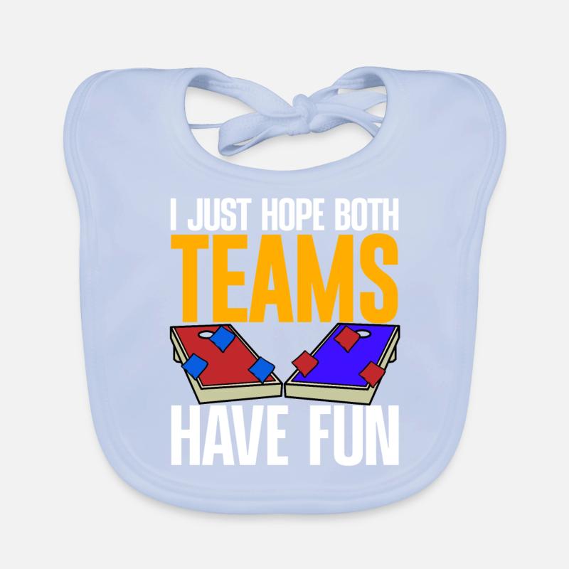 Cornhole corn hole Organic Baby Bibs