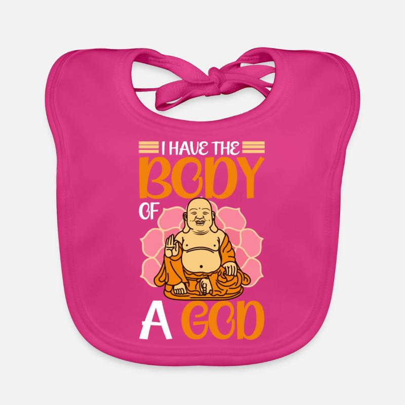 Buddhism Buddhist Buddha Organic Baby Bibs