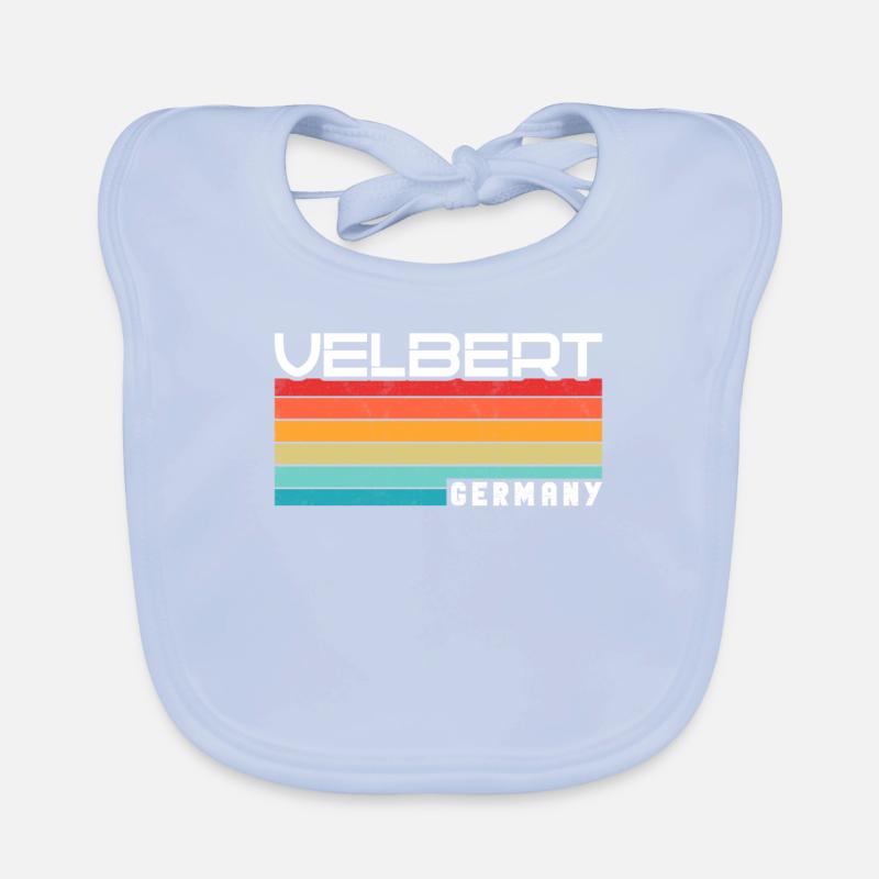 Velbert Velberterin Velberter Stadt Velbert Baby Bio-Lätzchen