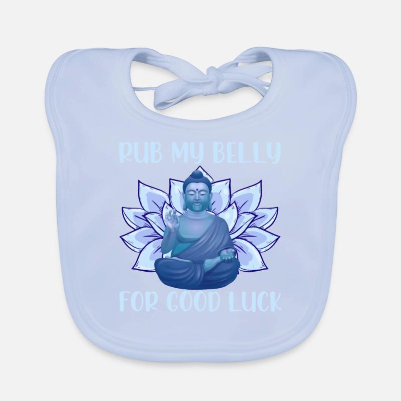 Buddha Buddhism Buddhist Organic Baby Bibs