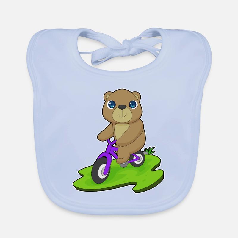 Vélo d’ours Bavoir bio Bébé