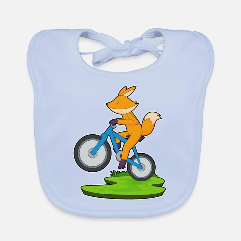 Fuchs Bicycle Organic Baby Bibs