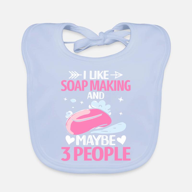 Soap Maker Soapologist Organic Baby Bibs