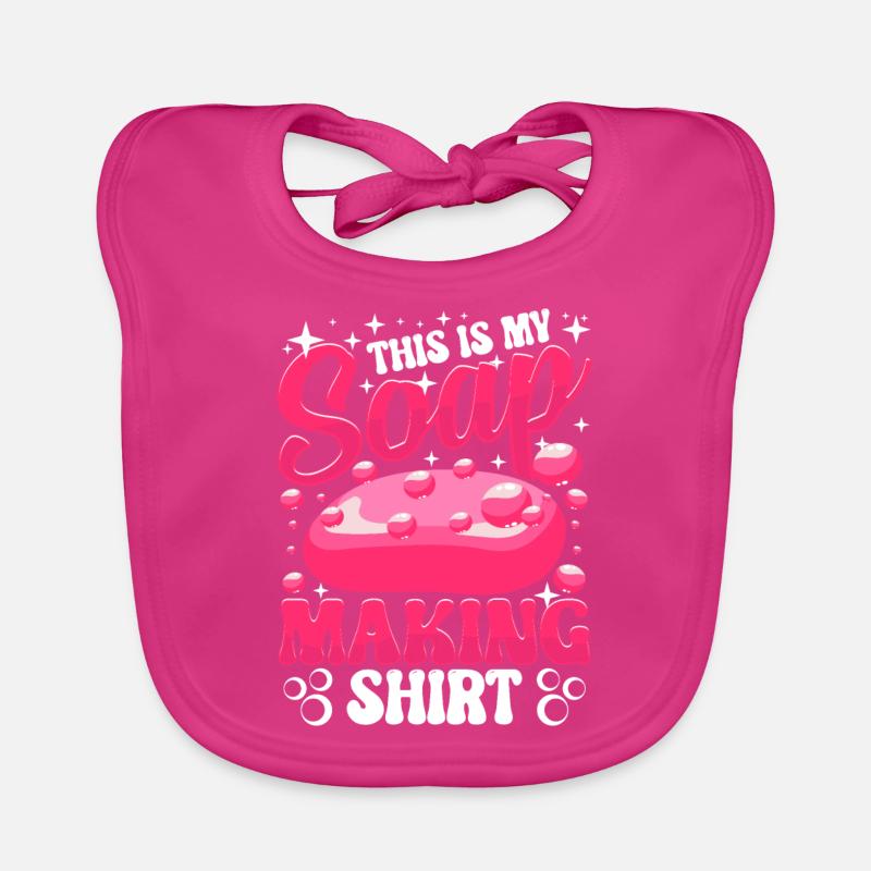 Soap Maker Soapologist Organic Baby Bibs