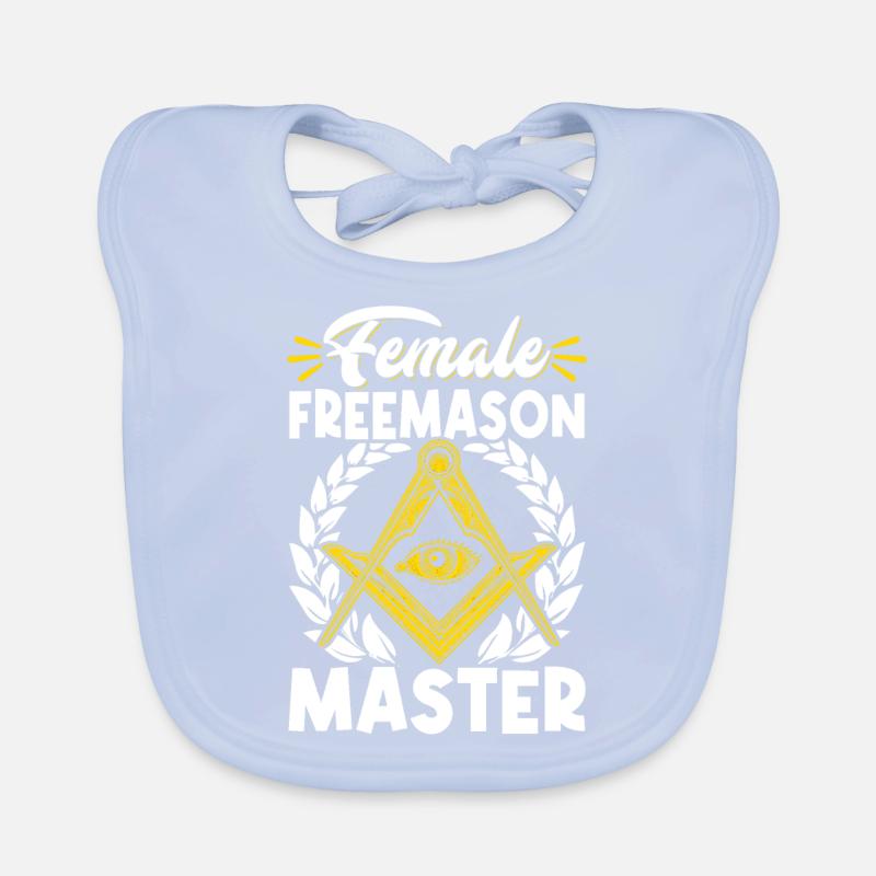 Masonic Freemasonry Fraternal Baby Bio-Lätzchen