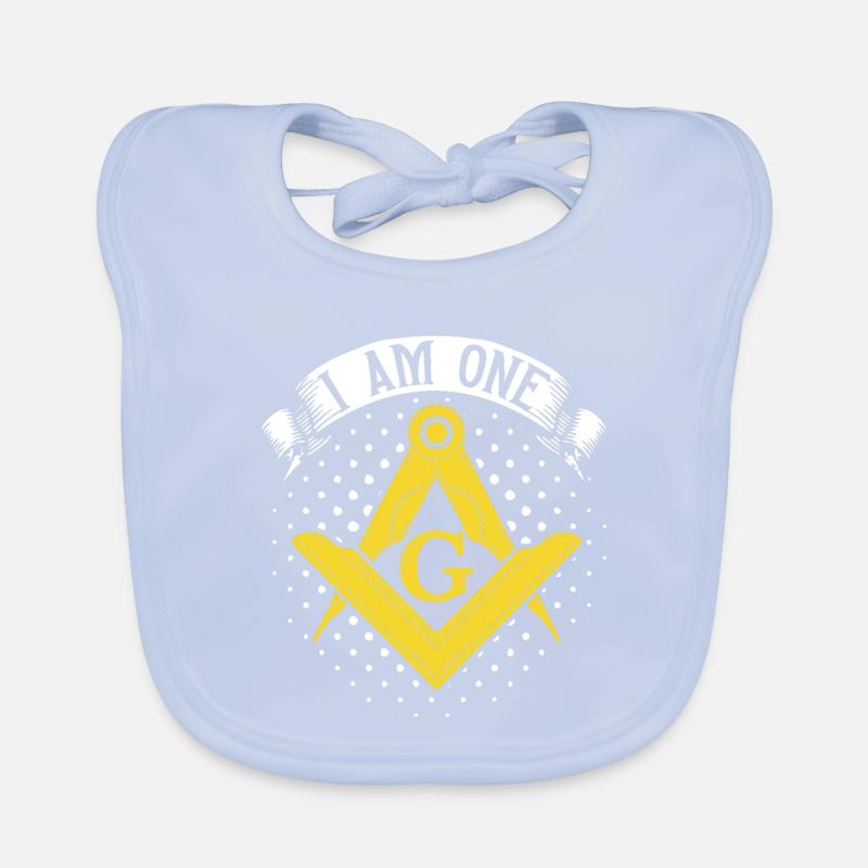 Masonic Freemasonry Fraternal Baby Bio-Lätzchen
