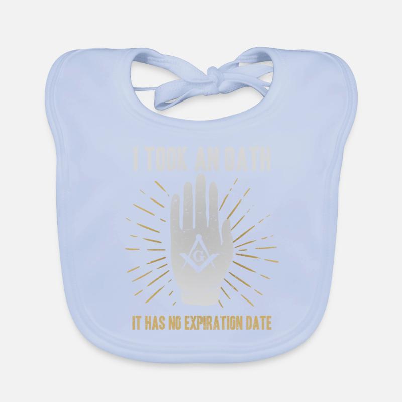 Masonic Freemasonry Fraternal Baby Bio-Lätzchen