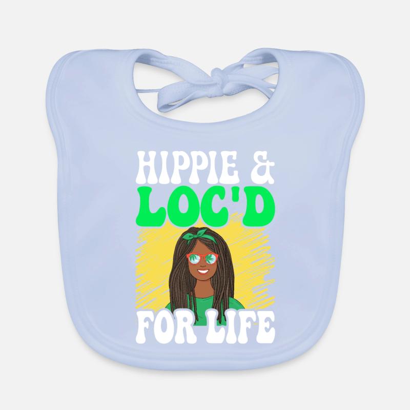 Dreadlocks Rasta Baby Bio-Lätzchen