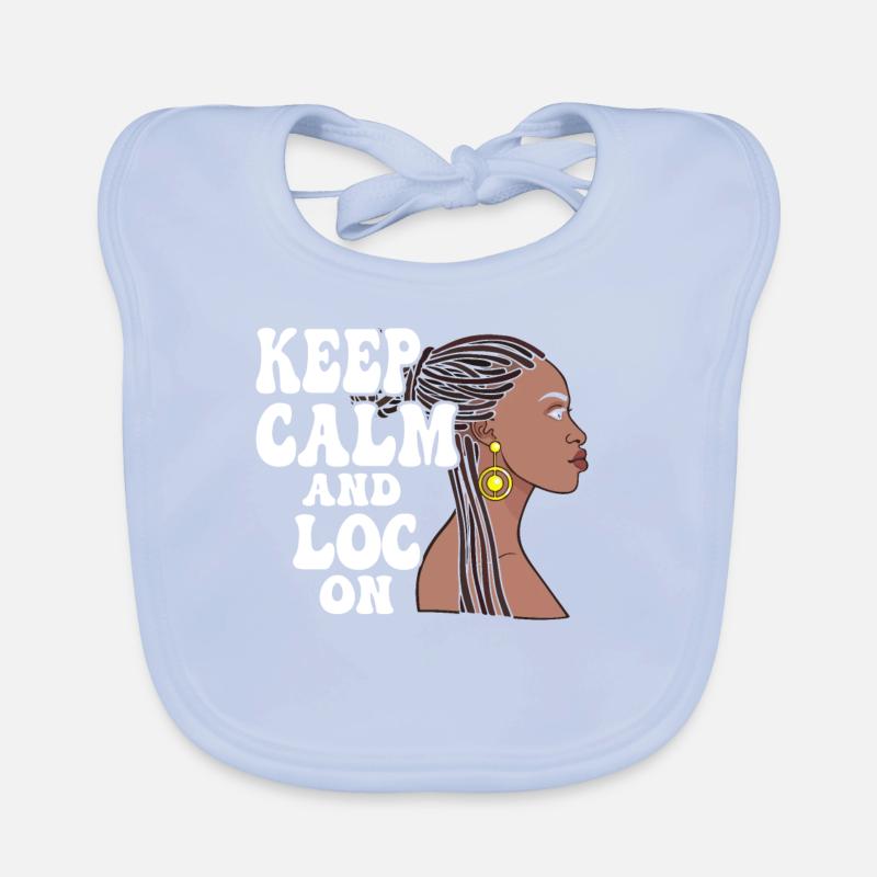 Hippie Dreadlocks Rasta Bavoir bio Bébé