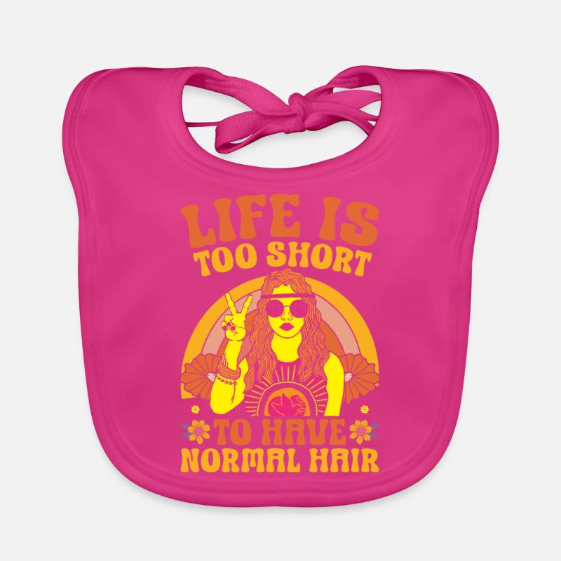 Hippie Dreadlocks Rasta Bavoir bio Bébé