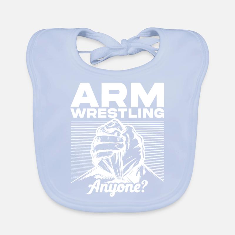 Bras de fer Bavoir bio Bébé