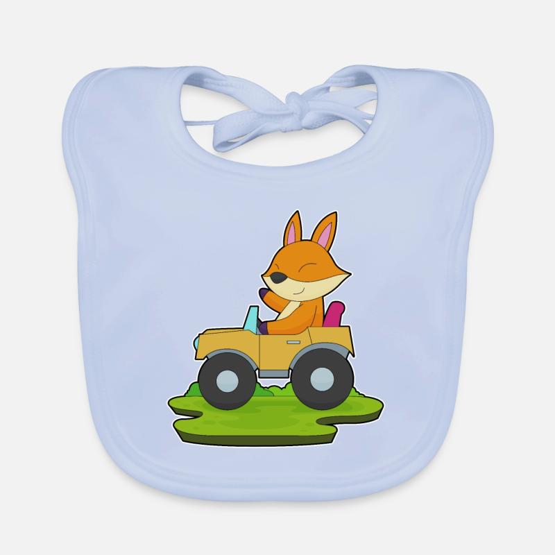 Fuchs Auto Organic Baby Bibs