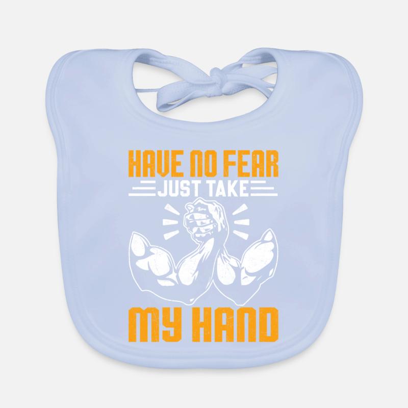 Bras de fer Bavoir bio Bébé