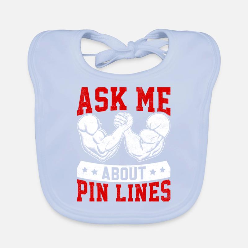 Bras de fer Bavoir bio Bébé