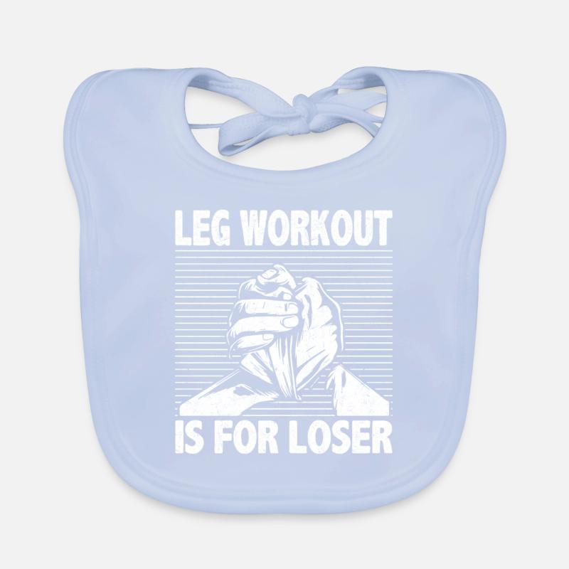 Bras de fer Bavoir bio Bébé