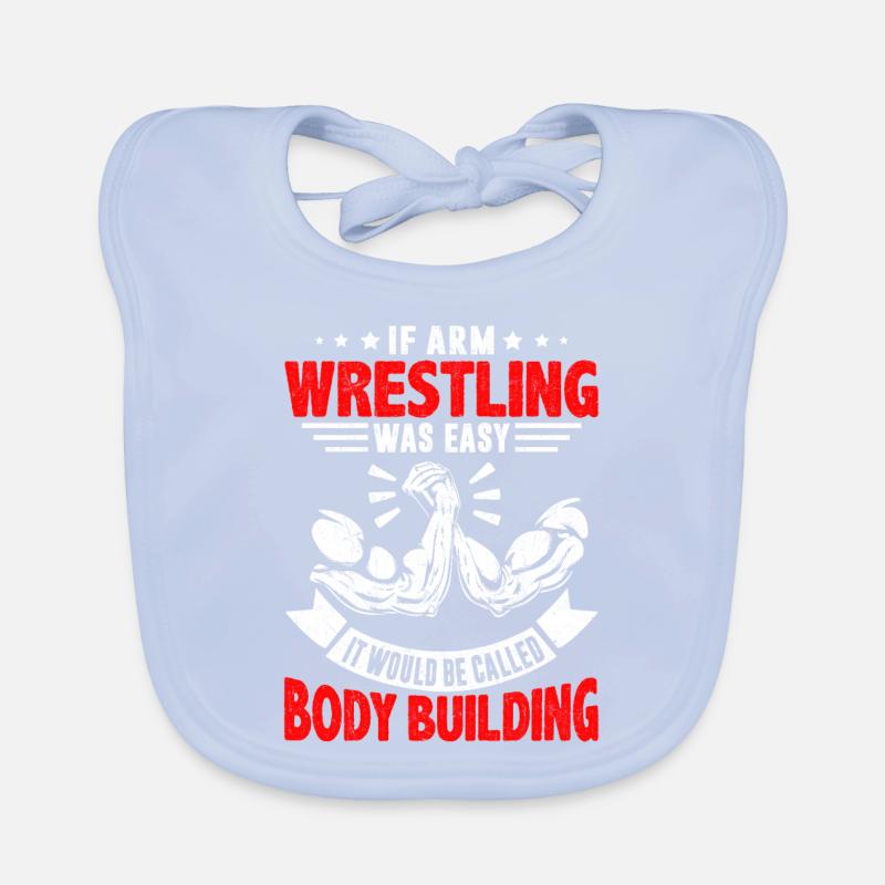 Bras de fer Bavoir bio Bébé