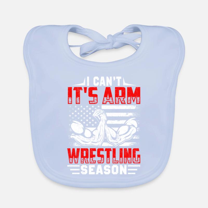 Bras de fer Bavoir bio Bébé