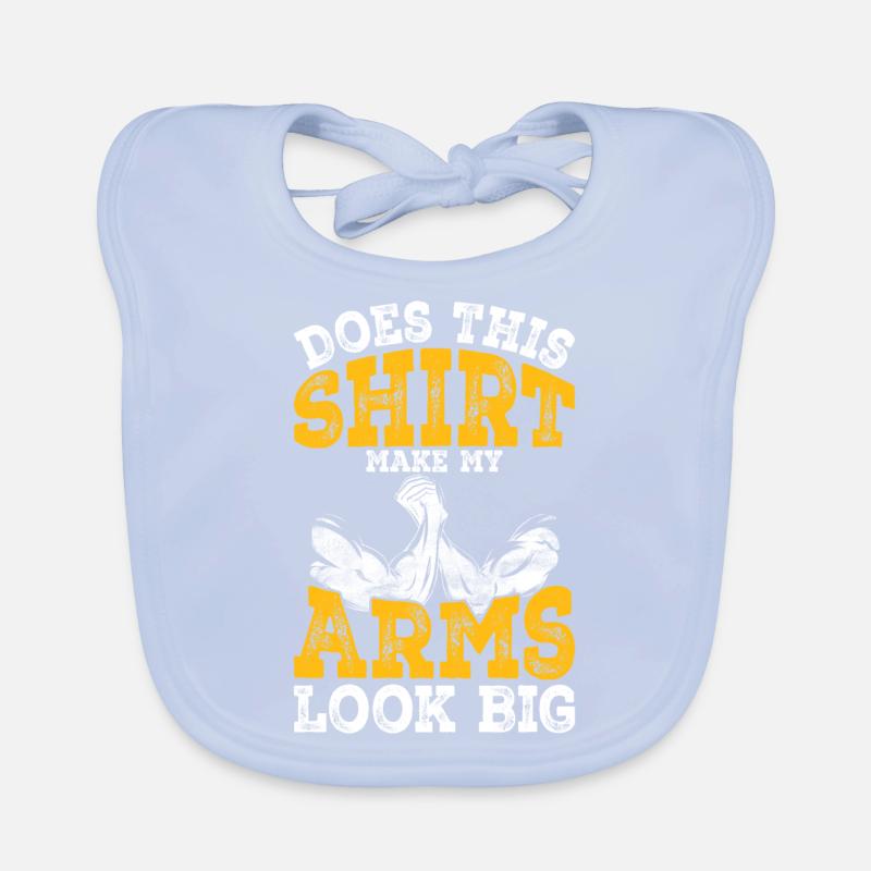 Bras de fer Bavoir bio Bébé